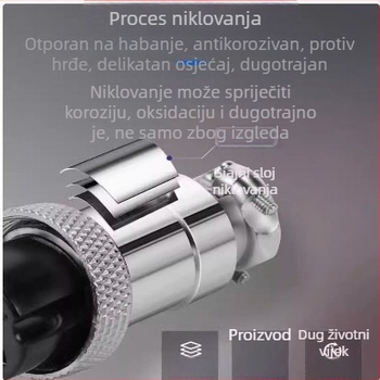 GX25-2 avijacijski konektor, 3–8 pinova, jezgra 9/10P12, flange ženski–muški DF25M spojnik