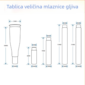 Mlaznica za fontanu u obliku gljive s LED osvjetljenjem, pogodna za male fontane i akvarije, dekorativna svadbena fontana