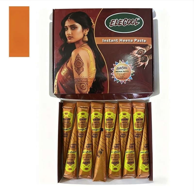 Krema za hennu tetovažu, biljna baza, ručno izrađena, s polovičnim prekrivanjem