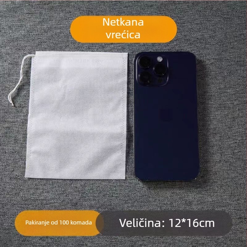 Jednokratna netkana vrećica za čaj s filtrom, prehrambene kvalitete, za čaj, juhu i kineske biljne dekocije.