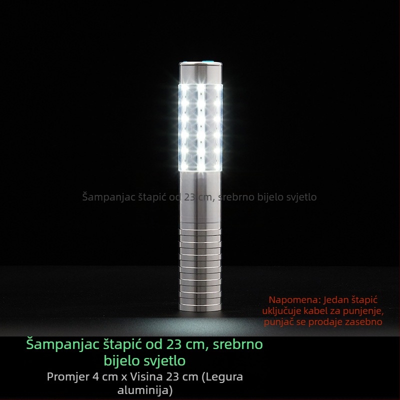 LED punjiva bljeskajuća štapić za barove i klubove