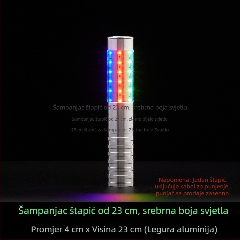 LED punjiva bljeskajuća štapić za barove i klubove