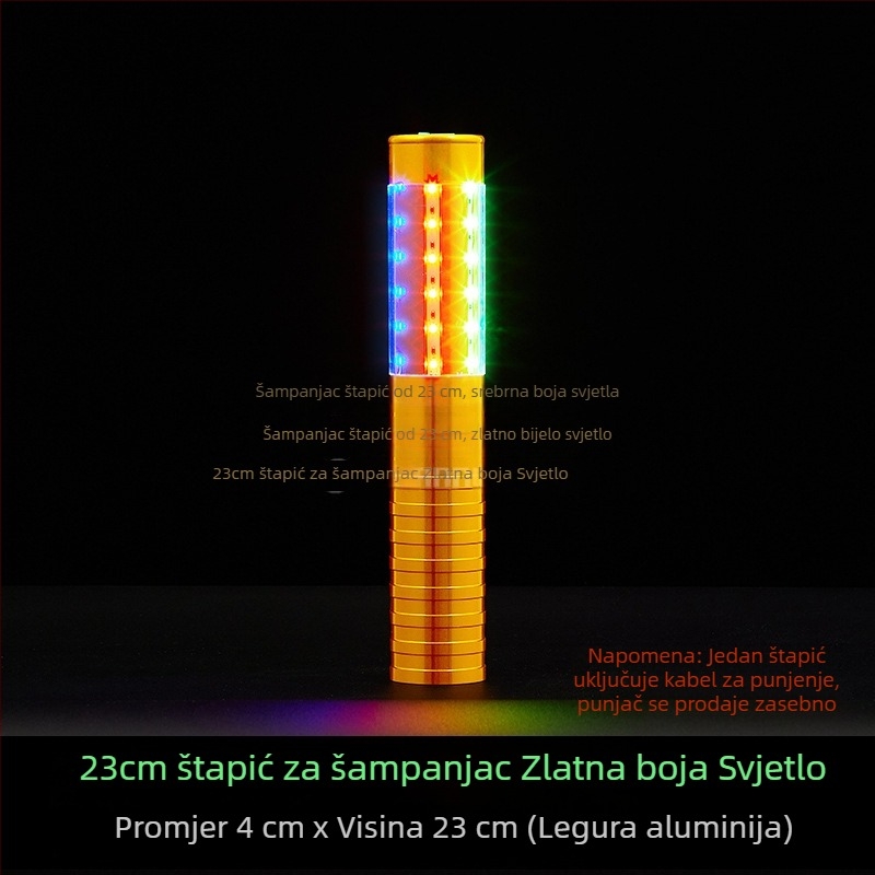 LED punjiva bljeskajuća štapić za barove i klubove