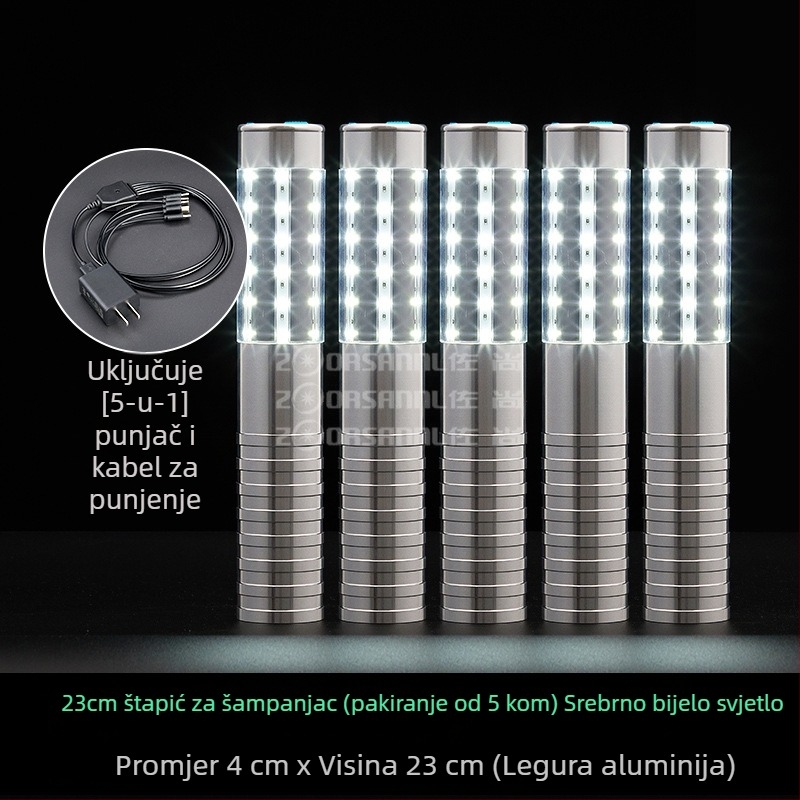 LED punjiva bljeskajuća štapić za barove i klubove