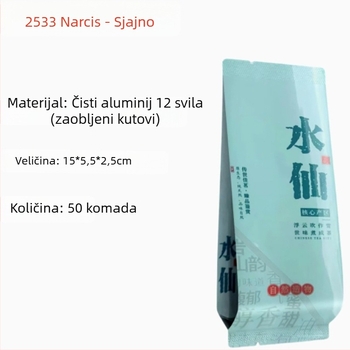 Rock čaj u malim vrećicama: Dahongpao, Zlatni božur, Žuta ruža, Cimet, Narcis