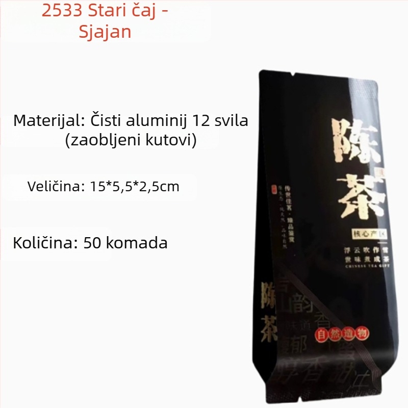 Rock čaj u malim vrećicama: Dahongpao, Zlatni božur, Žuta ruža, Cimet, Narcis