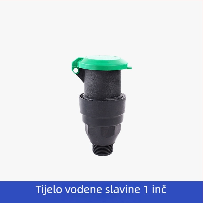 Plastični ventil za unos vode za navodnjavanje vrta, spojnik vodovodne cijevi u tlu