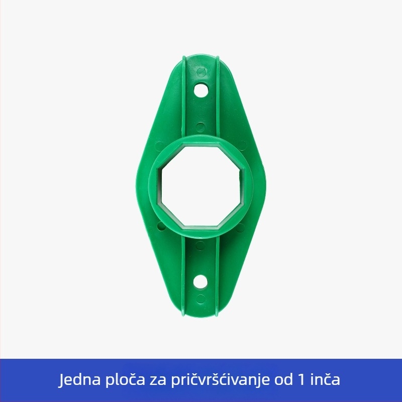 Plastični ventil za unos vode za navodnjavanje vrta, spojnik vodovodne cijevi u tlu