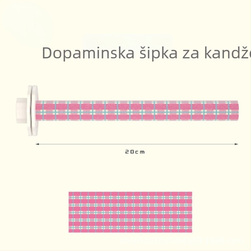 Papagajski grebalni post s dopaminom bojom za branje kljuna i kandži, držač za ptice, mala igračka za kavez