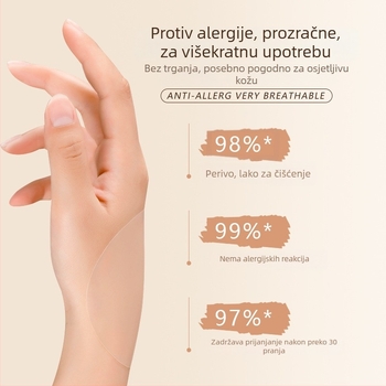 Silikonske naljepnice za bradavice, nevidljive i bez traga, za ponovnu uporabu, ultra tanke i prozračne za prsa ljeti