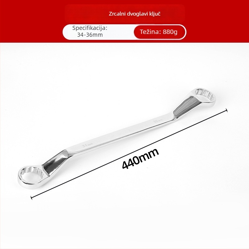 Dvostruki Plum Blossom ključ za popravke automobila, s oglednim završetkom, višenamjenski Torx ključ