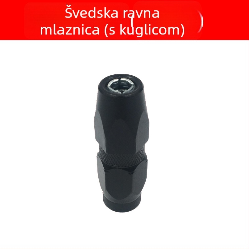 Set dodataka za pištolj za mazivo: ručni, električni i pneumatski, izdržljivi oštri i ravni nastavci, mlaznica za mazivo, visokotlačna crijevo, kožna posuda i čvrsta cijev