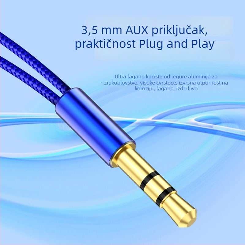 Žične in-ear slušalice s jakim basom, kamuflažni dizajn, za uredske potrebe, izolacija buke