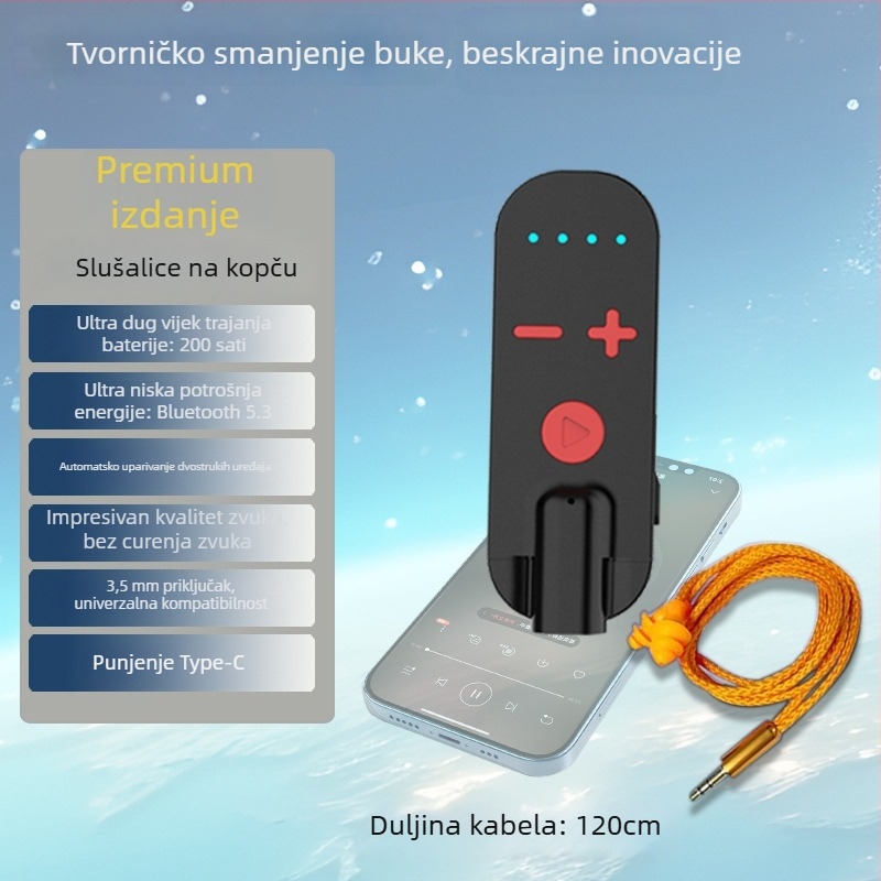 Žične in-ear slušalice s jakim basom, kamuflažni dizajn, za uredske potrebe, izolacija buke