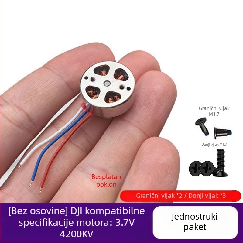 1503 Mikro bezčetkasti motor za dron – motor za model zrakoplova, DIY modifikacija