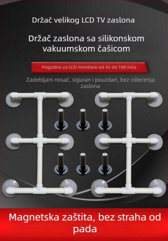 Silikonska usisna čašica za LCD zaslon — alat za popravak LED/LCD zaslona