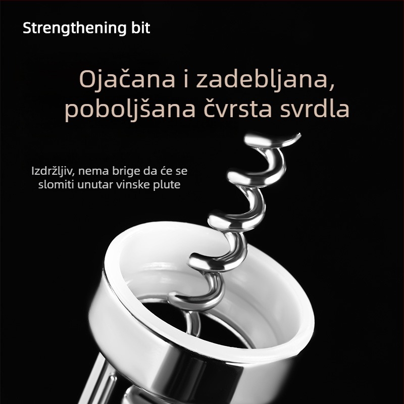 Višenamjenski otvarač boca od nehrđajućeg čelika, otvara vino i pivo, kuhinjski alat
