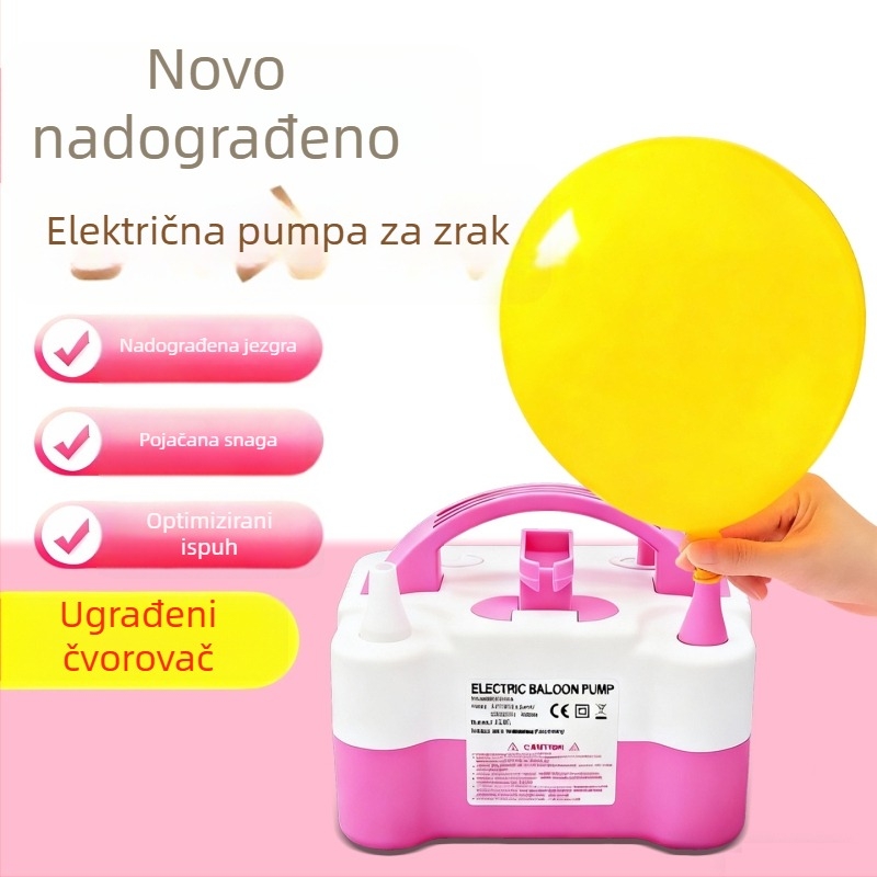 Električna pumpa za balone s zračnim cilindrom