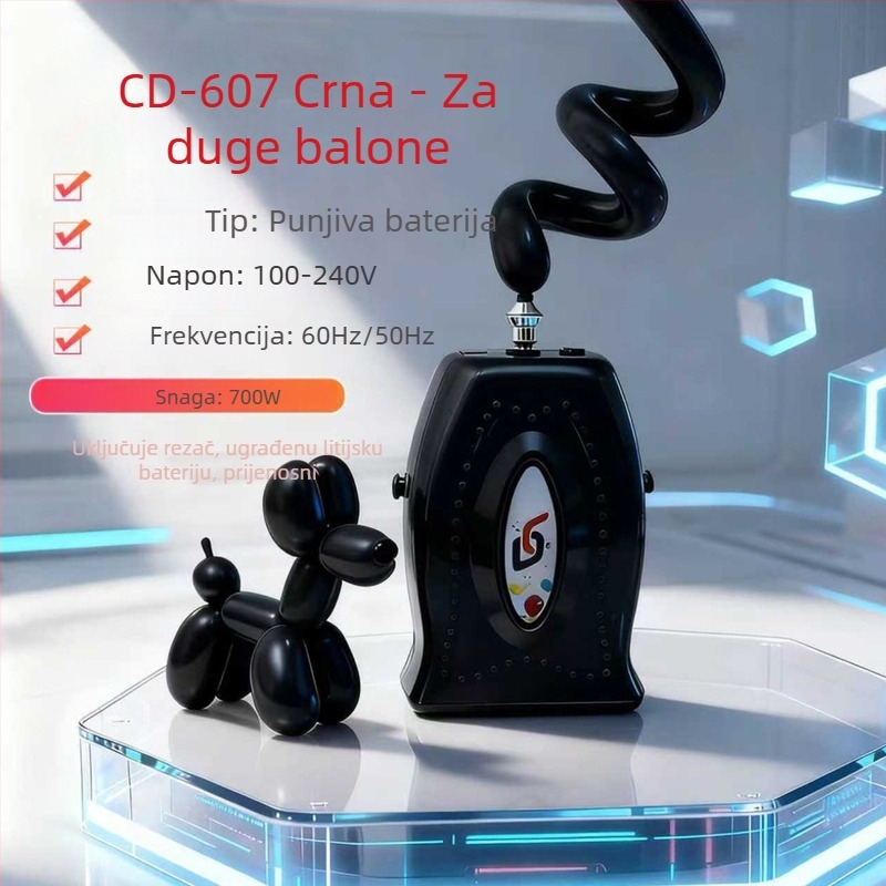 Električna pumpa za balone s zračnim cilindrom