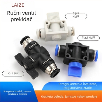 BUC-4 681012 Pneumatski brzi spojni ventil s ručnim ventilom HVFF