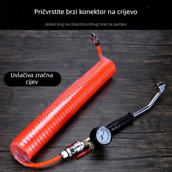 Duža za napuhavanje guma za automobile, motocikle, bicikle i kamione