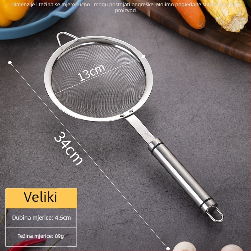 Filter za sojino mlijeko od nehrđajućeg čelika 304, kuhinjska cjedilo i lonac