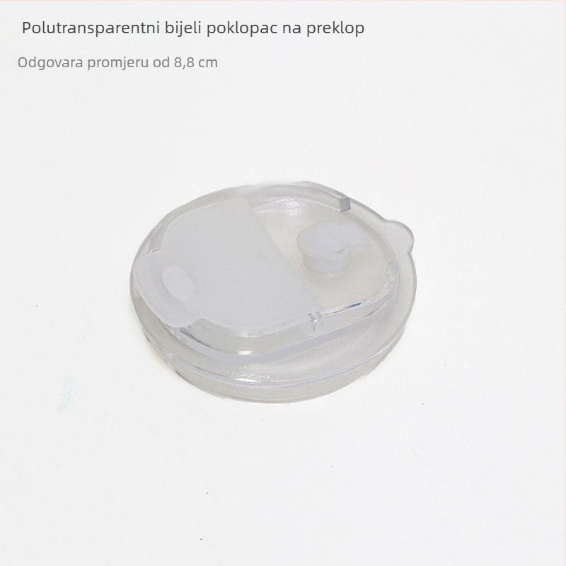 Silikonski poklopac za šalicu, zaštita od prašine i propuštanja, okrugli oblik, za kućne i uredske šalice
