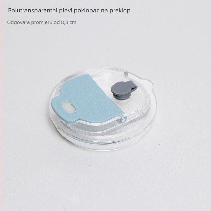 Silikonski poklopac za šalicu, zaštita od prašine i propuštanja, okrugli oblik, za kućne i uredske šalice