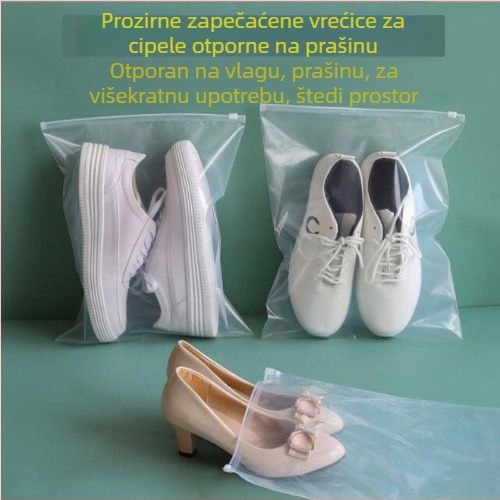 Prozirna torba za cipele, otporna na prašinu i vlagu, putna torba