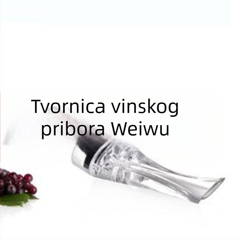 Dekanter za vino s orlovim kljunom, brzi aerator, bijela, 301–400 ml, kutija za poklon