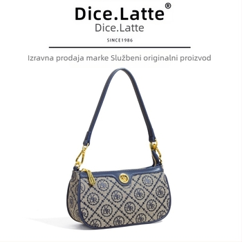 Ženska torbica za podlakticu s kariranim uzorkom, s jednim ramenskim remenom za crossbody i ručkom, oblik školjke, PU materijal, za svakodnevnu uporabu
