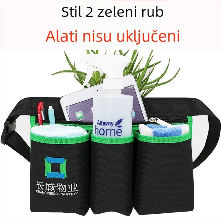 Deblja vodootporna torbica za čišćenje za hotelsku službu, bar i KTV