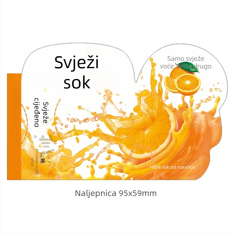 PET boca za mršavljenje, jednokratna s poklopcem, moderna kreativna boca za napitke, sok od povrća i mliječni čaj, 360 ml, plosnata boca
