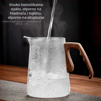 Elegantni čajni infuzor s razdvajanjem čaja i vode — čajnik, šalica za čaj, uredski filtriranje čaja