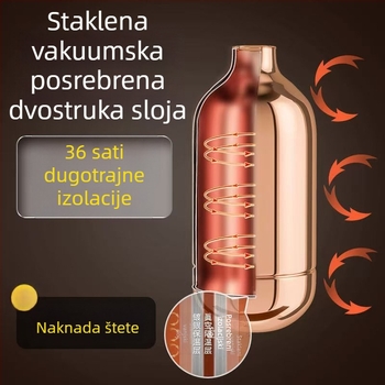 Originalna staklena unutarnja uložak za termos - univerzalna kućna upotreba