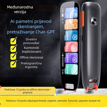 AI višeznačno skeniranje riječi s prijevodom - pametan uređaj za čitanje