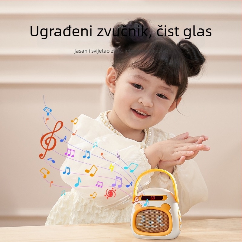 Dječja mašina za priče za rano obrazovanje, glazbeni player za uspavanke, edukativna igračka za bebe, s 8GB memorijom