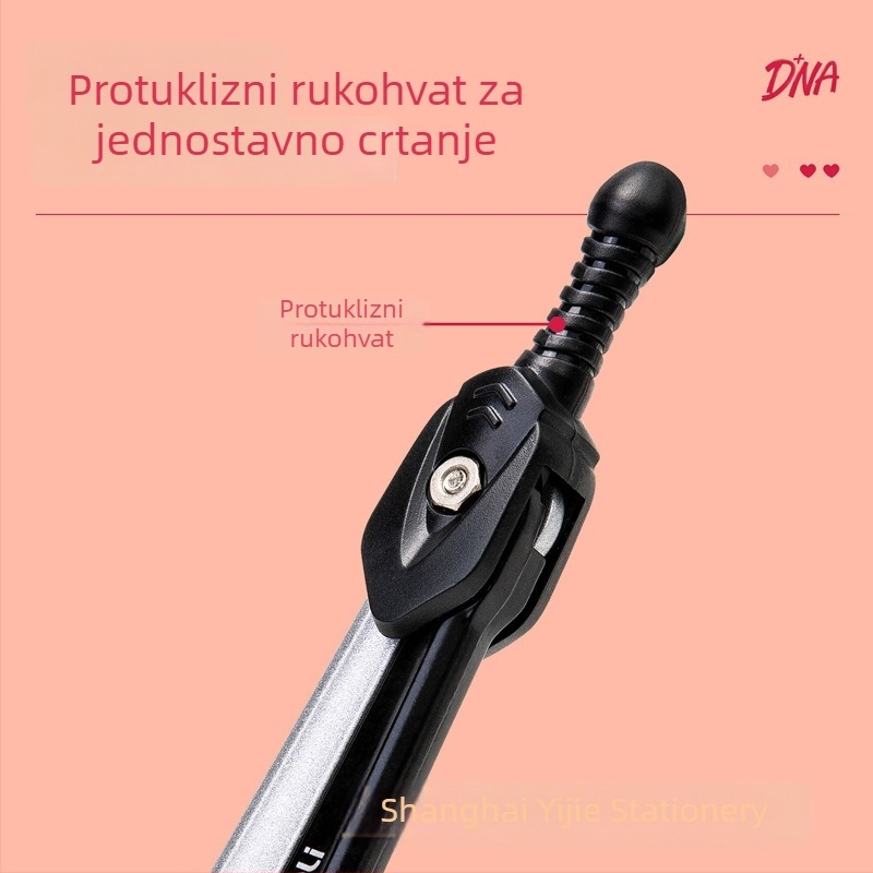 Deli 8645 metalno kružilo za crtanje i inženjersko skiciranje
