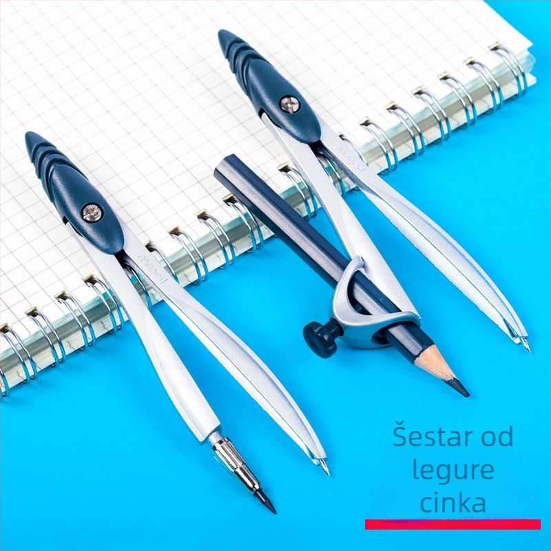 MAPED set šestar i pravilo – višenamjenski profesionalni alati za crtanje za učenike