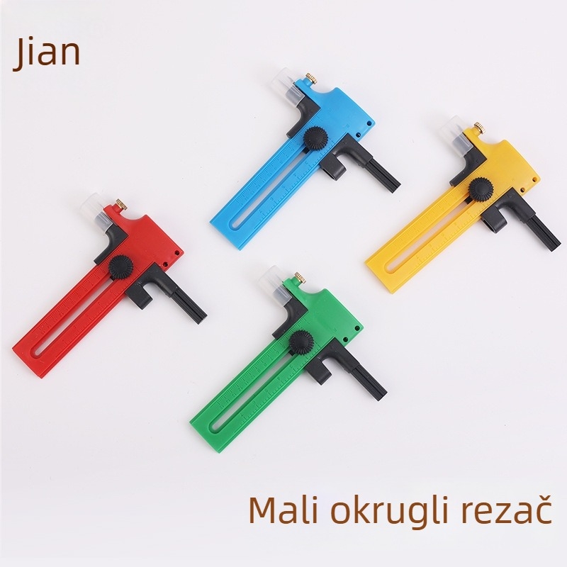 Plastični kružni rezač za papir i modeliranje, mali promjer