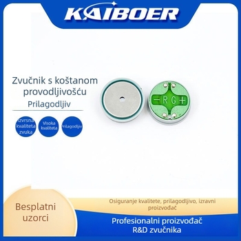 Kebor Okrugli 18 mm zvučnik za prijenos zvuka kroz kost s vibratorom, mini, puni domet, treća generacija