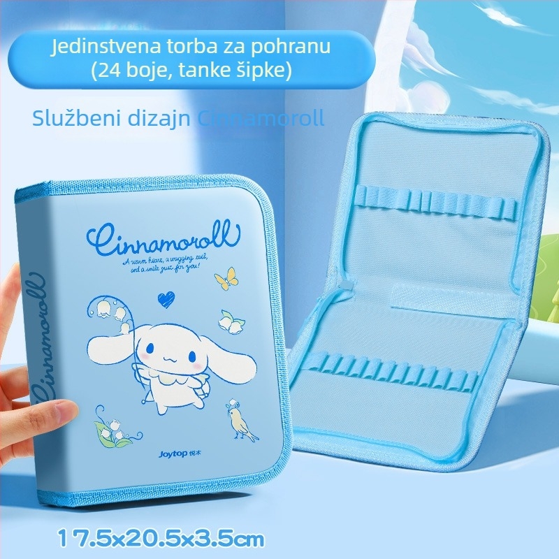 Sanrio torba za pohranu akrilnih markera, 24 boje, za djecu