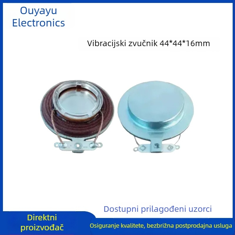 44 mm vibracijski zvučnik, 4 Ω / 8 Ω, 15 W, masažer za madrac i zidni mural, jastuk za spavanje