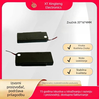 3516 zvučnik s bočnim zvučnim komorama, 8 Ω, 1 W, zvučnik za mobitele, reklamne zaslone i tablete