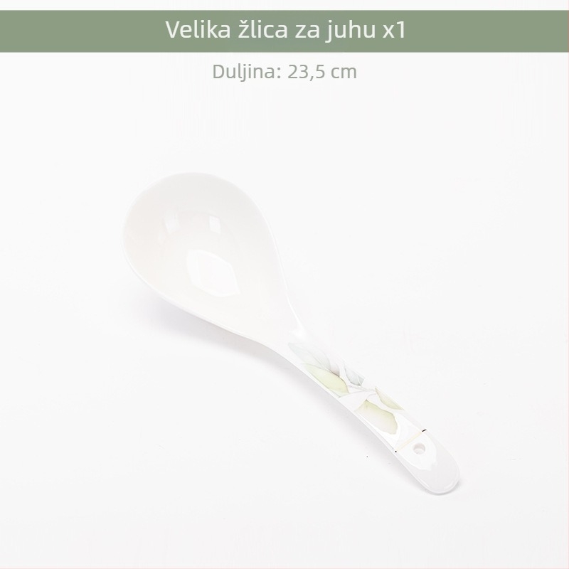 Porcelanski set posuđa s zdjelicama i pločama s cvjetnim uzorkom, siguran za mikrovalnu, glazirani završni sloj, dva promjera 11–12 cm i 15–16 cm, savršen poklon