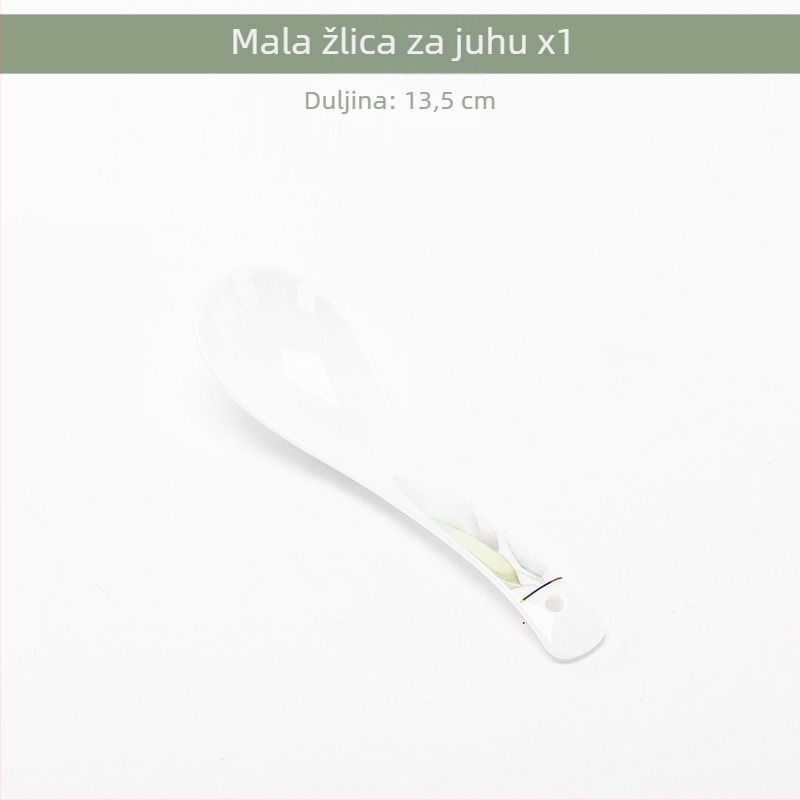 Porcelanski set posuđa s zdjelicama i pločama s cvjetnim uzorkom, siguran za mikrovalnu, glazirani završni sloj, dva promjera 11–12 cm i 15–16 cm, savršen poklon