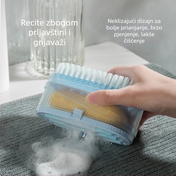 Automatska pjena sapuna za pranje rublja s četkom za pranje, kutija za odvod s valjkom