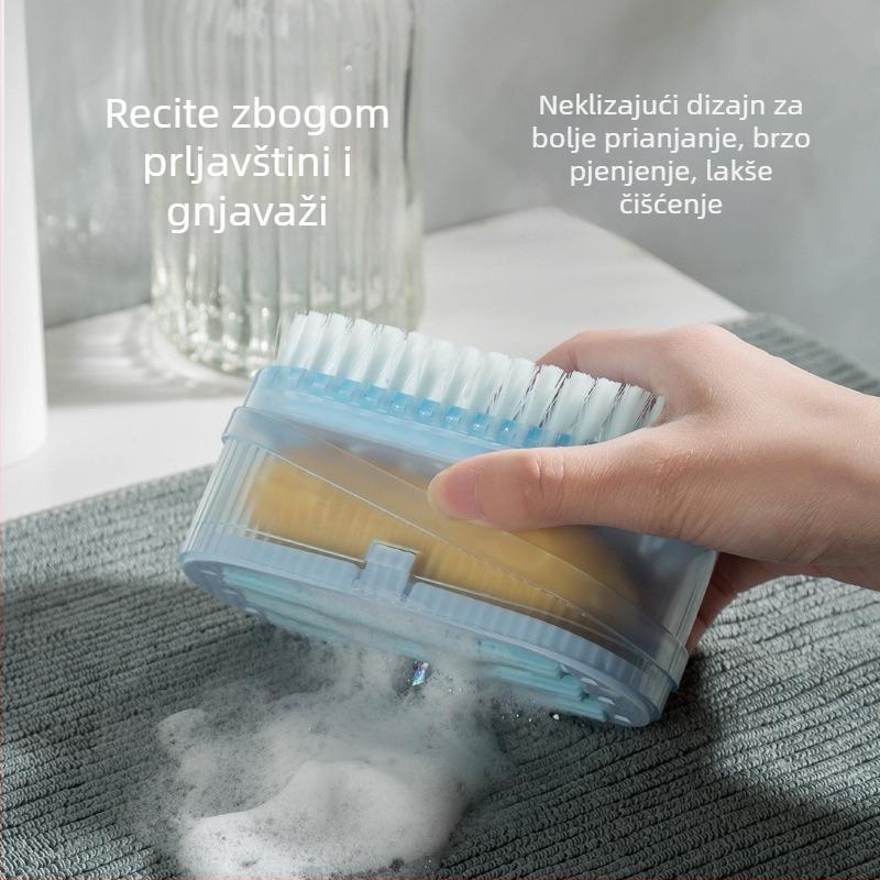 Automatska pjena sapuna za pranje rublja s četkom za pranje, kutija za odvod s valjkom