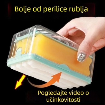 Kutija za sapun bez trljanja s roller-pjenom, višenamjenska odvodna kutija