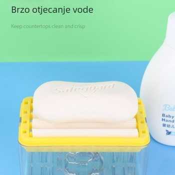 Kutija za sapun bez trljanja s roller-pjenom, višenamjenska odvodna kutija